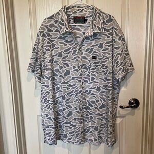Burlebo Camo Button down